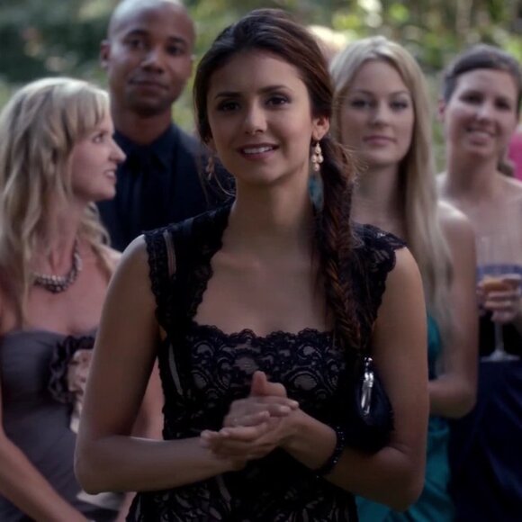 ASO THE VAMPIRE DIARIES ELENA GILBERT Lace Dress EUC RARE - Picture 4 of 8